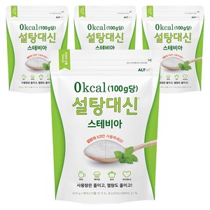 설탕대신 스테비아, 400g, 4개