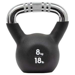 아디다스 아이언 케틀벨, 블랙, 8kg, 1개