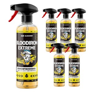 글로스브로 블러드아이언 익스트림, 500ml, 6개