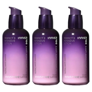 이니스프리 퍼펙트 9 인텐시브 로션, 160ml, 3개