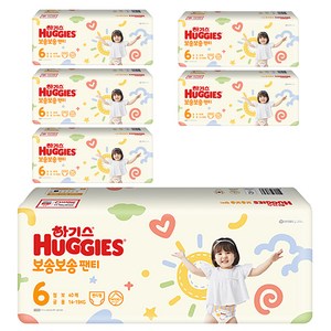 하기스 NEW 보송보송 팬티형 기저귀 공용, 6단계, 240매