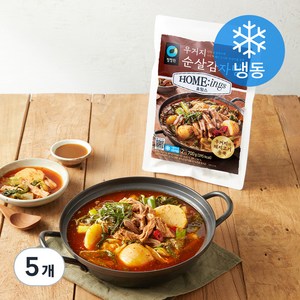 청정원 호밍스 우거지 순살 감자탕 (냉동), 700g, 5개