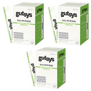 것시스 이지 픽 유산균 30p, 60g, 3개