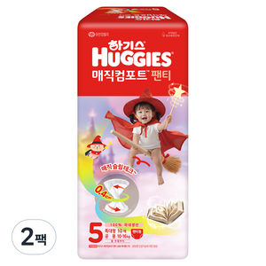 하기스 매직컴포트 팬티형 기저귀 특대형 남여공용, 20매, 5단계