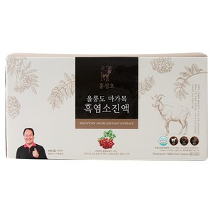 홍성호울릉도마가목흑염소진액 정품, 1박스, 2.31L