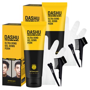 다슈 포맨 울트라 본드 젤 다운펌 세트 억센모발용, 150ml, 2개
