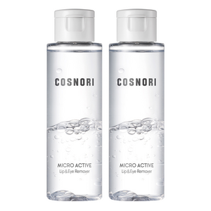코스노리 마이크로 액티브 립앤아이 리무버, 100ml, 2개