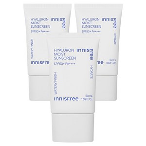 이니스프리 히알루론 수분 선크림 SPF50+ PA++++, 50ml, 3개
