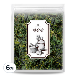 햇살팜 국산 건취나물, 100g, 6개