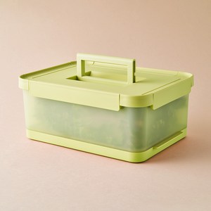 락앤락 스마트킵 프레쉬 플러스 밀폐용기 + 채반 일체형, 1개, 3.5L + 일체형 채반(1P)