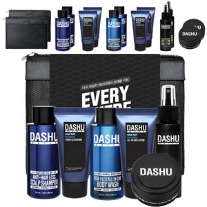다슈 에브리웨어 트래블 키트 6종 + 매쉬파우치, 3세트, 50ml