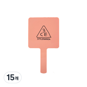 3CE 무드 레시피 사각 손거울, ROSE BEIGE, 15개