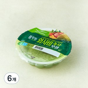 풀무원 와사비녹차 무쌈, 300g, 6개