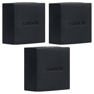 톤28 S21 참숯 탈모 증상 완화 기능성 샴푸바, 100g, 3개