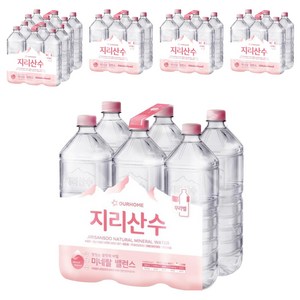 아워홈 지리산수 무라벨, 36개, 2L
