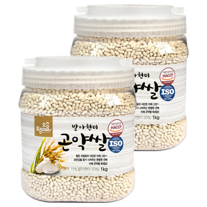 토종마을 발아현미 곤약쌀, 1kg, 2개