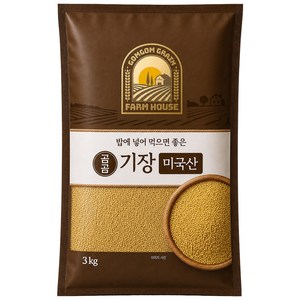 곰곰 기장(미국산), 3kg, 1개