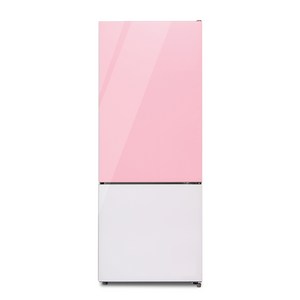 쿠잉전자 글라스 프리즘 184L 2도어 냉장고 방문설치, BSR-C192PW