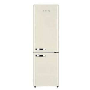 쿠잉전자 레트로 253L 일반형냉장고 방문설치, REF-C270C