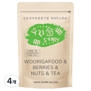 우리가스토리 호두, 250g, 4개