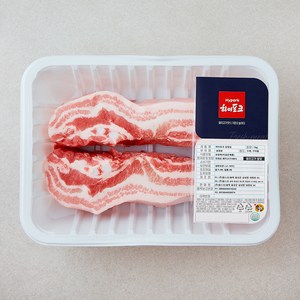 하이포크 한돈 삼겹살 수육 구이용 (냉장), 4개, 1kg