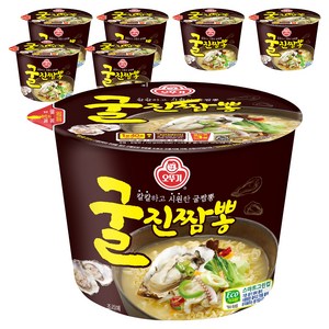오뚜기 굴진짬뽕 용기 110g, 7개