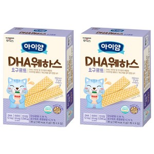 아이얌 DHA 웨하스, 요구르트, 36g, 2개