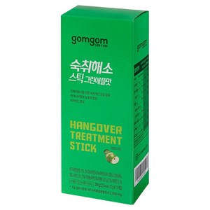 곰곰 숙취해소 스틱 그린애플맛 10p, 200g, 1개