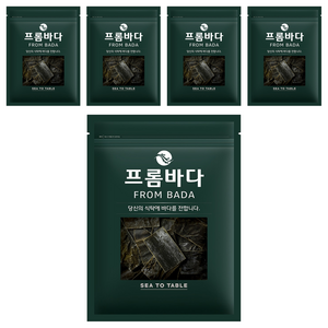 프롬바다 완도 자른 다시마, 100g, 5개