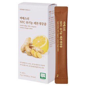 에스더포뮬러 여에스더 NFC 유기농 레몬생강즙 14p, 1개, 210g