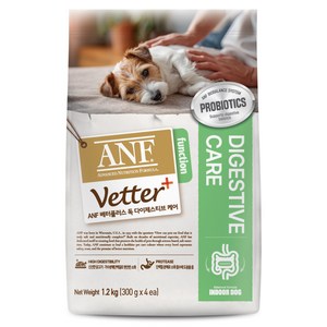 ANF 베터플러스 독 기능성 사료, 장건강/유산균, 1.2kg, 1개