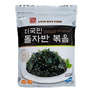더국민 돌자반 볶음, 1kg, 1개