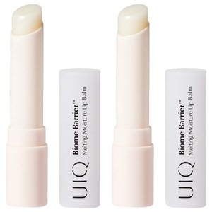 유이크 바이옴 베리어 멜팅 모이스처 립밤, 오리지널, 3.2g, 2개