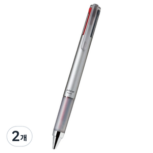 파이롯트 쥬스업 4색 다색펜 0.4mm, 실버, 2개