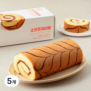 밀크앤허니 소프트제리롤, 520g, 5개