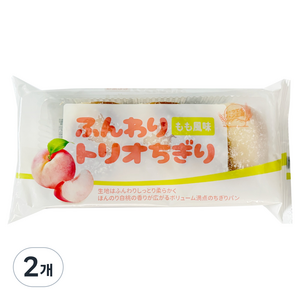 뜯어먹는 소프트번 복숭아맛, 100g, 2개