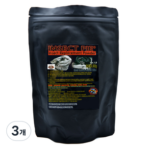 Jif 인섹트파이 파충류 사료, 200g, 3개