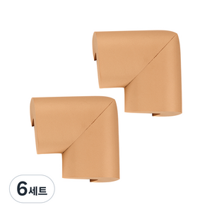 아가드 코너보호대 최고급형, 카페라떼, 12개