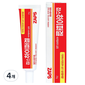 잡스 살생물제품 하이퍼겔, 25g, 4개