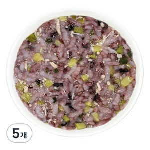 짱죽 실온이유식 치킨애호박진밥 후기, 혼합맛(닭가슴살/애호박), 160g, 5개