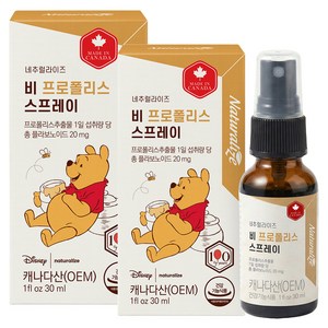 네추럴라이즈 비 프로폴리스 스프레이, 30ml, 2개