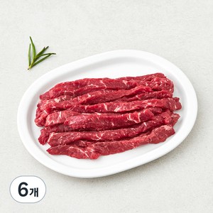 국내산 1등급 한우 잡채용 (냉장), 150g, 6개