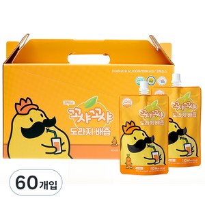 꼬샤꼬샤 도라지 배즙 스파우트형, 2.2L, 60개
