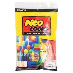네오룬스 믹스패키지 레인보우어소트 30cm 50p, 1개