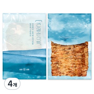 진솔한식탁 두꺼운 맥반석 오징어, 200g, 4개