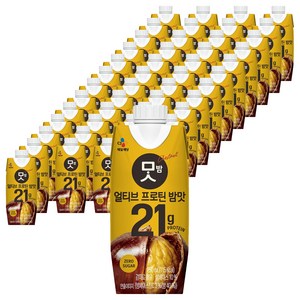 얼티브 프로틴 음료 밤맛, 54개, 250ml