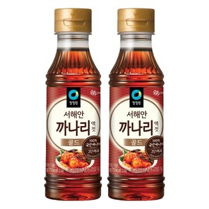 청정원 까나리 액젓 골드, 250g, 2개