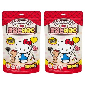 아텍스 헬로키티 맛있는 비타C 1000정, 1.1kg, 2개