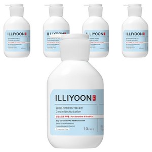 일리윤 세라마이드 아토로션 무향, 350ml, 5개