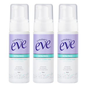썸머스이브 울트라 프레쉬 페미닌 포밍 워시, 150ml, 3개